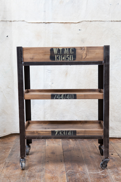 horace bar height table and stools detail